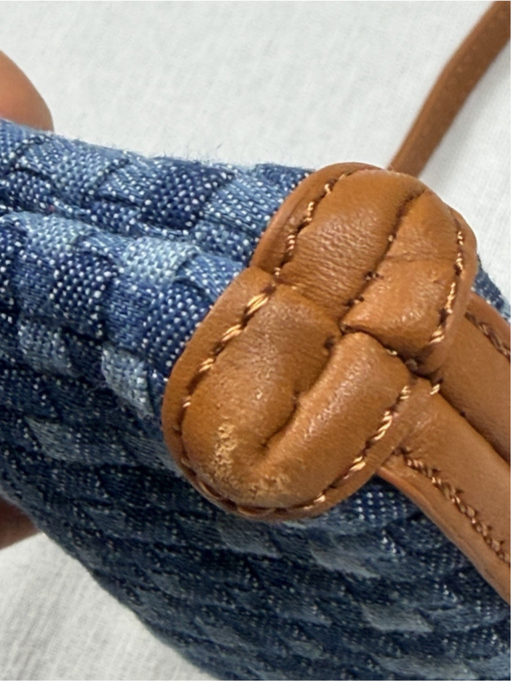 Hammitt VIP Mobile mosaic denim Crossbody Bag - Picture 12 of 13